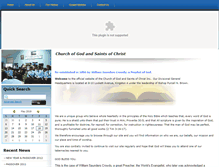 Tablet Screenshot of churchofgodandsaintsofchristjamaica.org